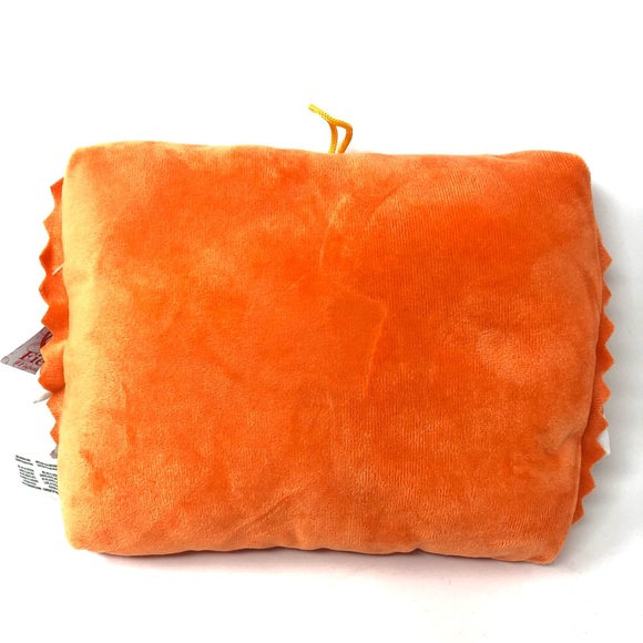 RamenSan - Ramen Noodles Plush Pillow Orange - Picture 2 of 4